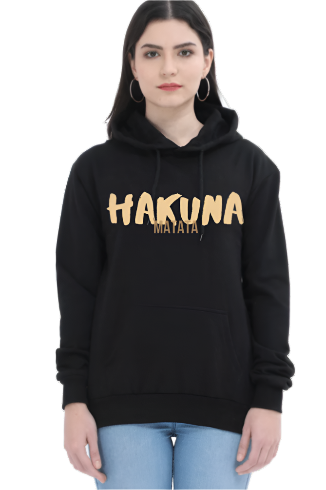 Premium hooded sweatshirt for women, Printed typographic hoodies