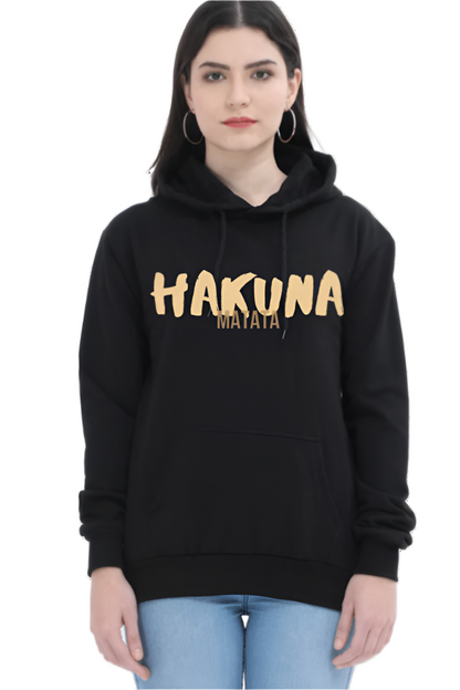 Premium hooded sweatshirt for women, Printed typographic hoodies