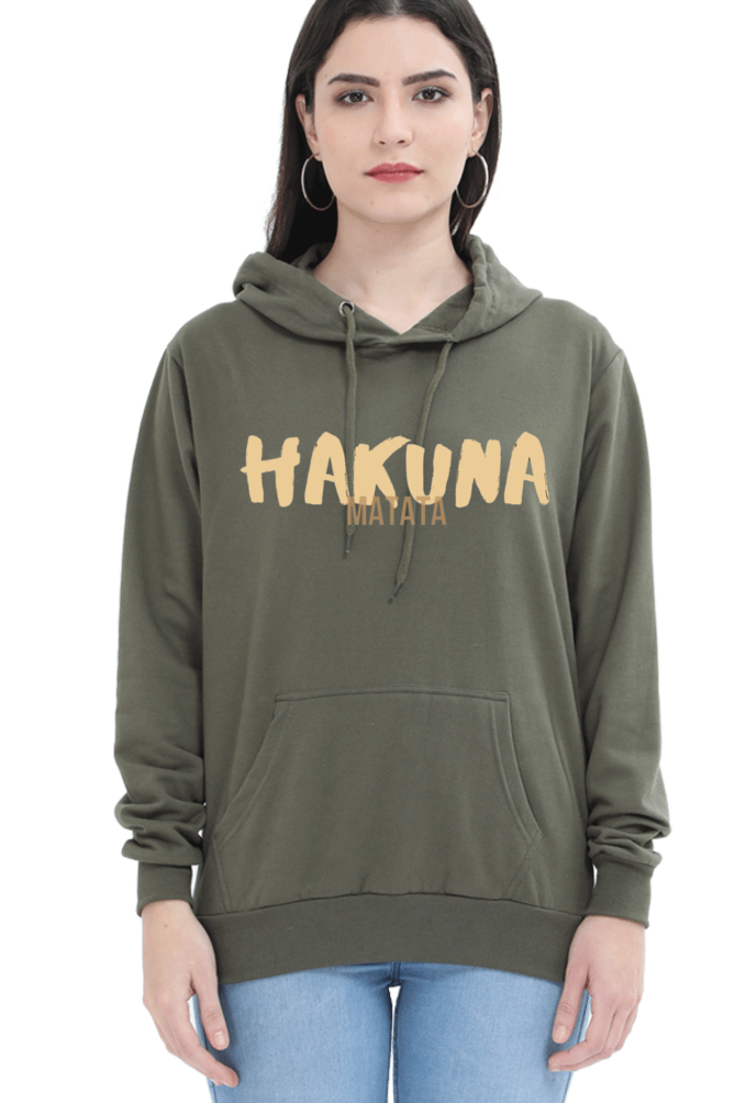 Premium hooded sweatshirt for women, Printed typographic hoodies