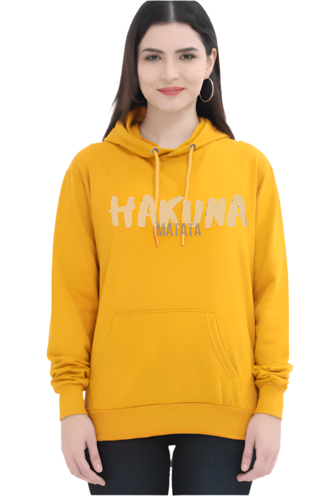 Premium hooded sweatshirt for women, Printed typographic hoodies