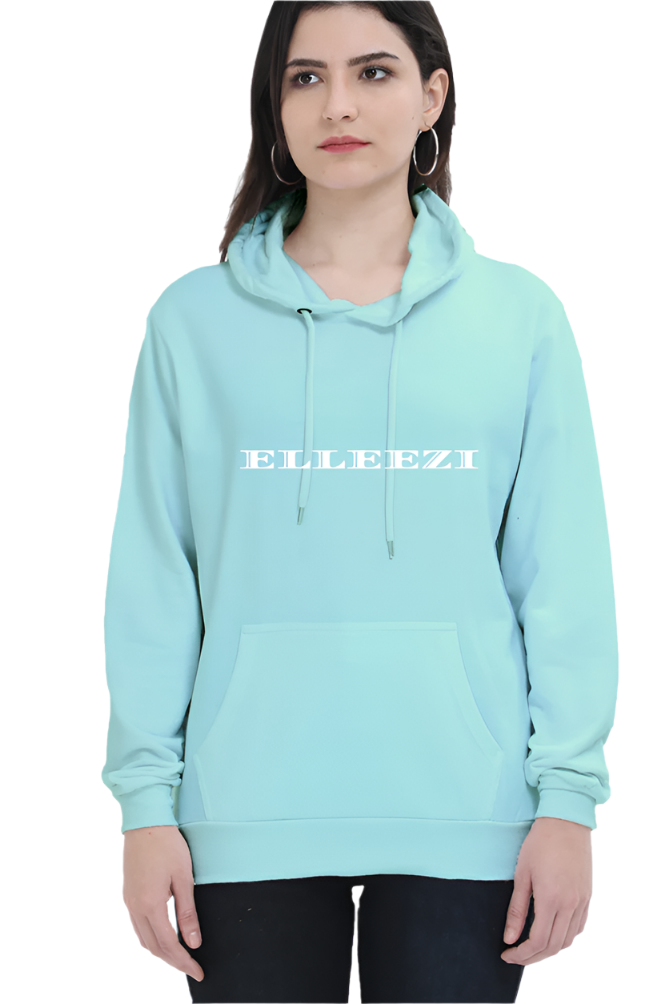 Hoodies for women , printed fleece hooded sweatshirt for women