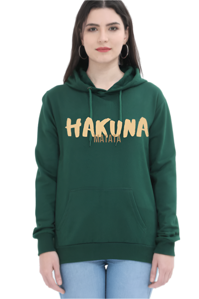 Premium hooded sweatshirt for women, Printed typographic hoodies