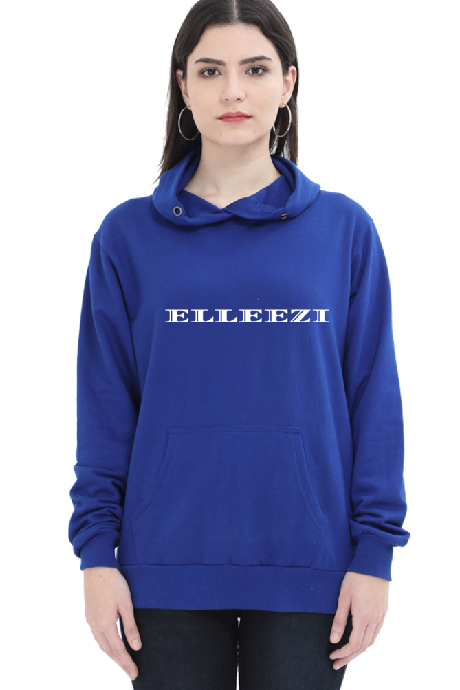 Hoodies for women , printed fleece hooded sweatshirt for women