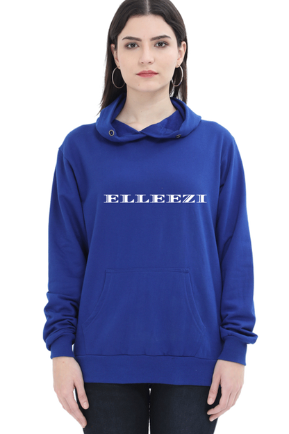 Hoodies for women , printed fleece hooded sweatshirt for women