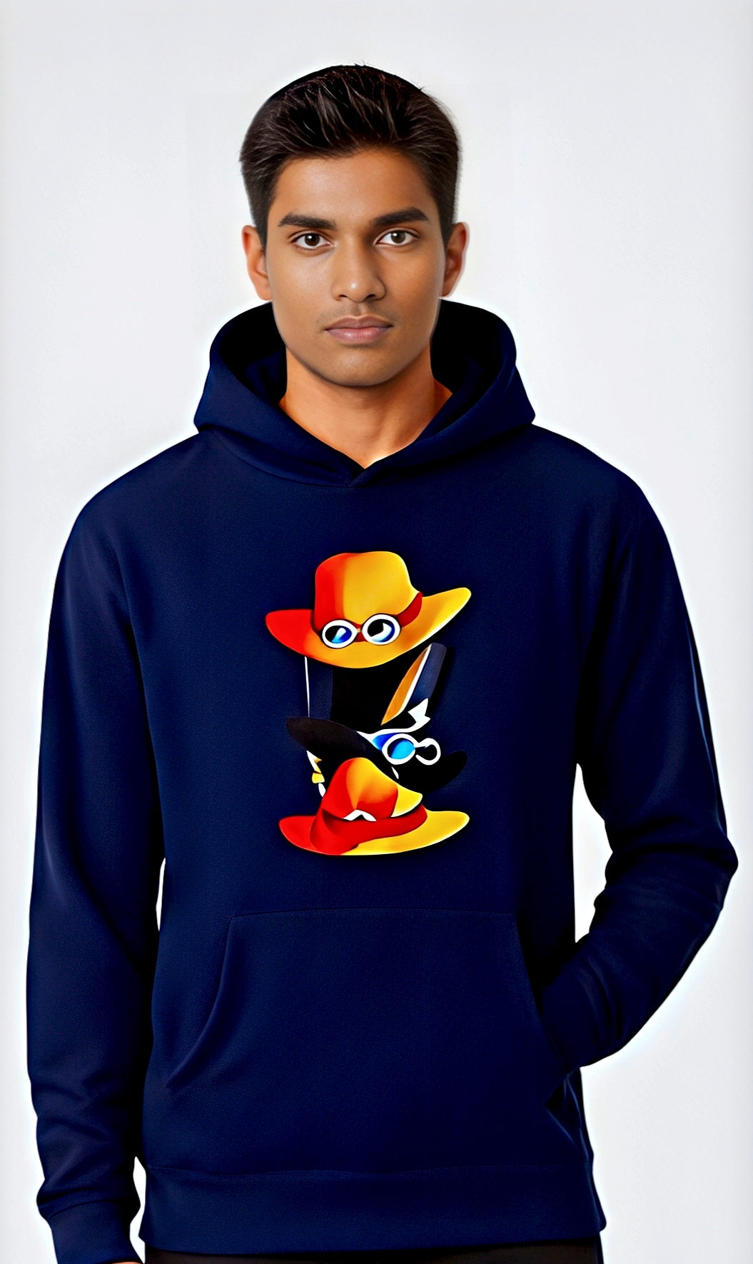 Elleezi Oversized printed Hoodie |Oversized Hoodie Brotherhood