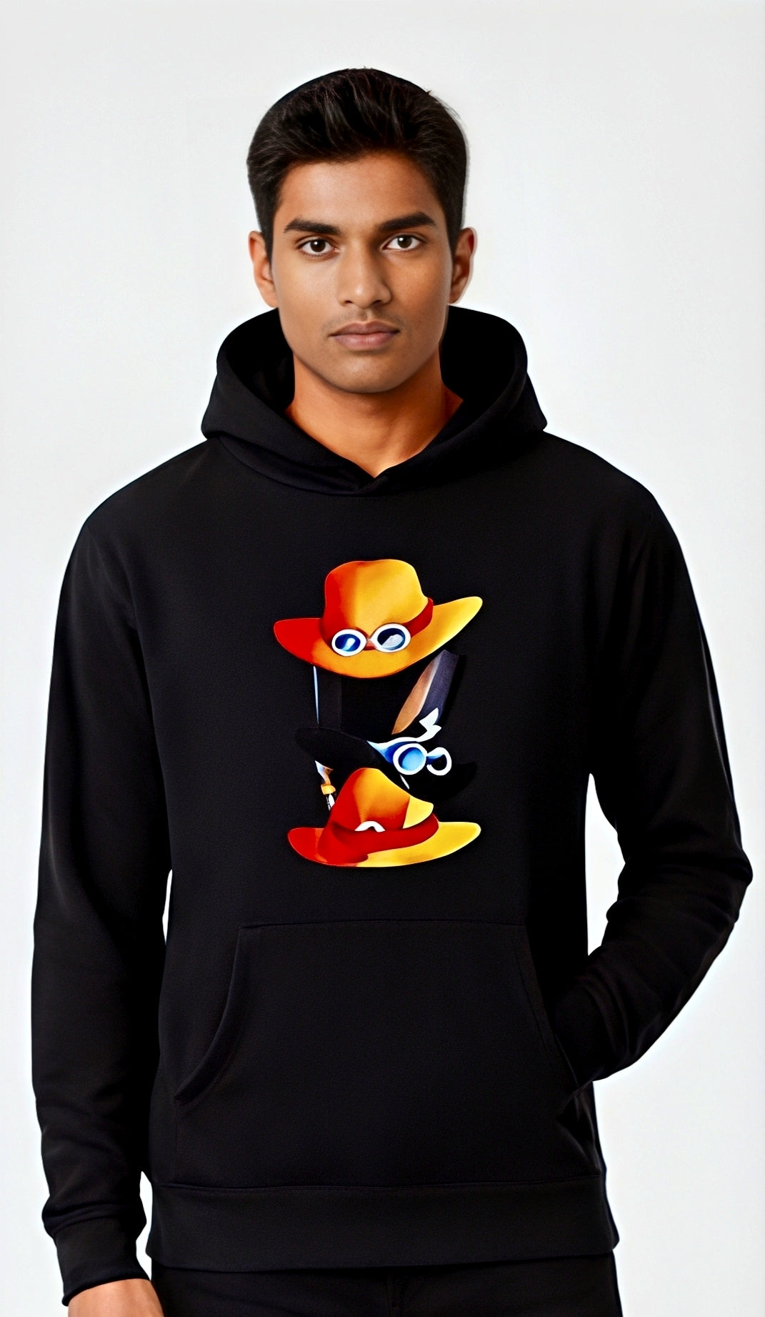 Elleezi Oversized printed Hoodie |Oversized Hoodie Brotherhood