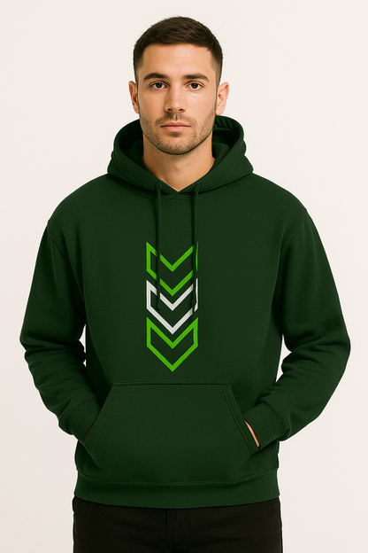 Unisex Cotton Printed Hoodie