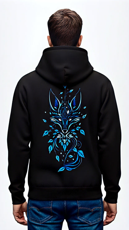 Spirit Weaver Oversized Printed Hoodie |  Mystic Fox