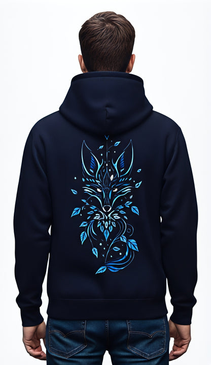 Spirit Weaver Oversized Printed Hoodie |  Mystic Fox