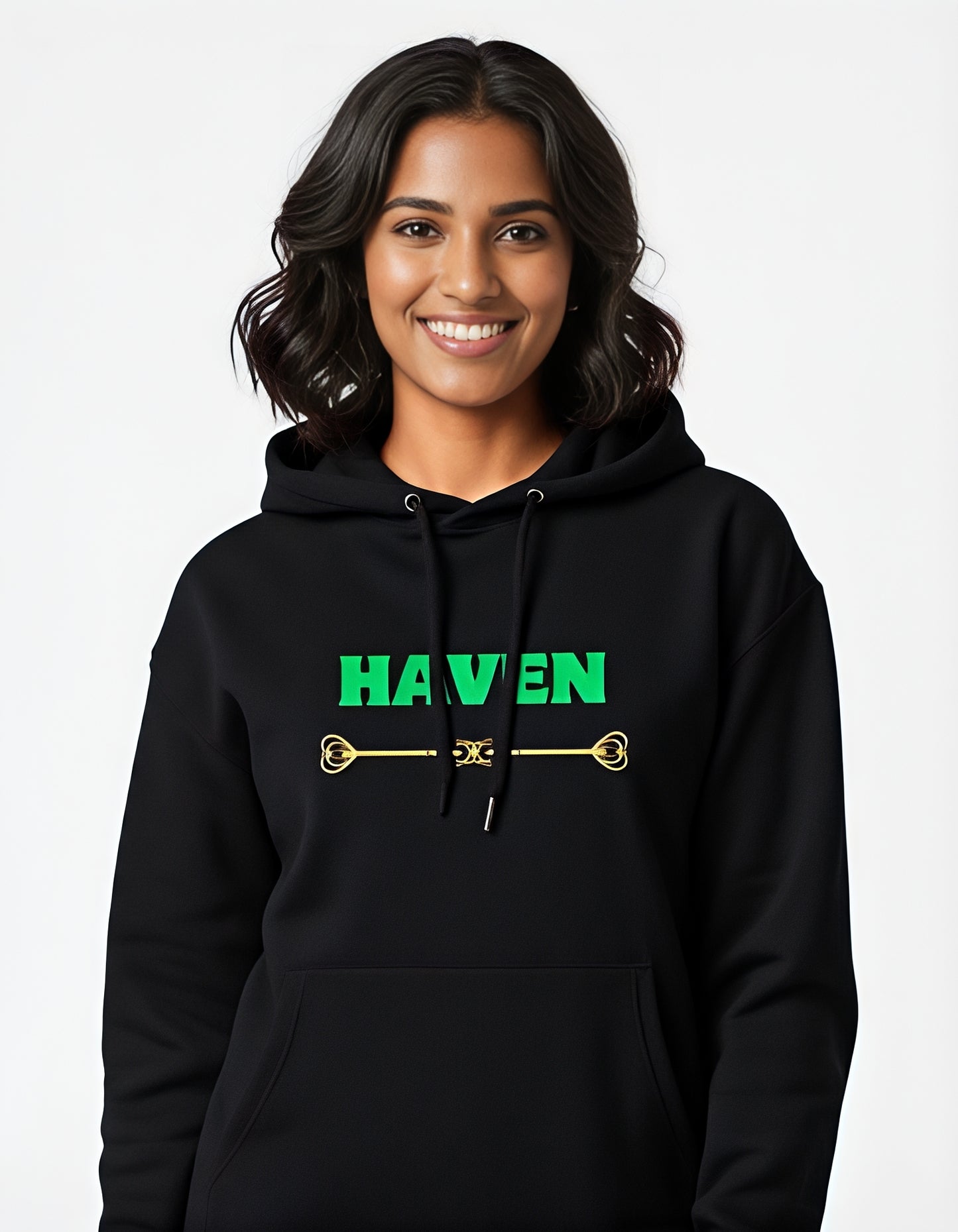 Elleezi Unisex Cotton Printed Hoodie