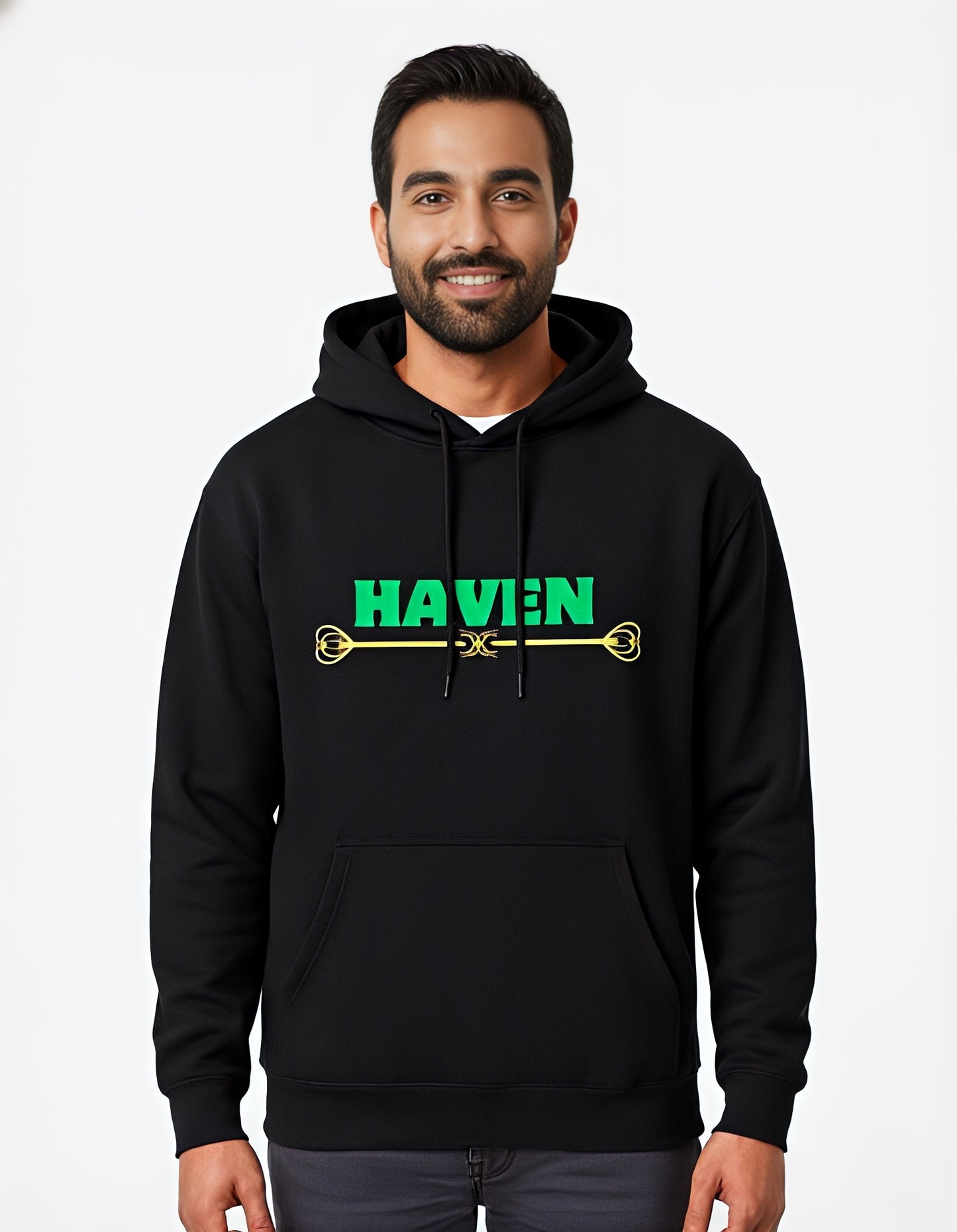 Elleezi Unisex Cotton Printed Hoodie