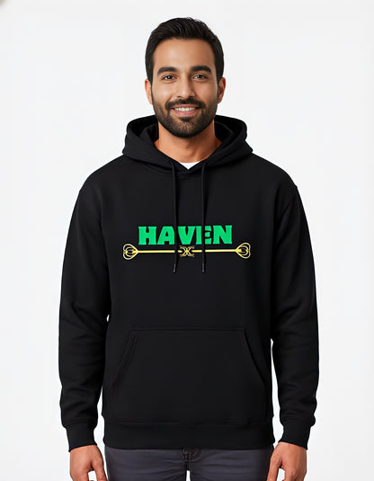 Elleezi Unisex Cotton Printed Hoodie