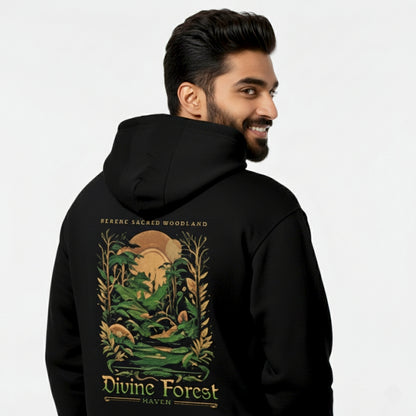 Elleezi Unisex Cotton Printed Hoodie