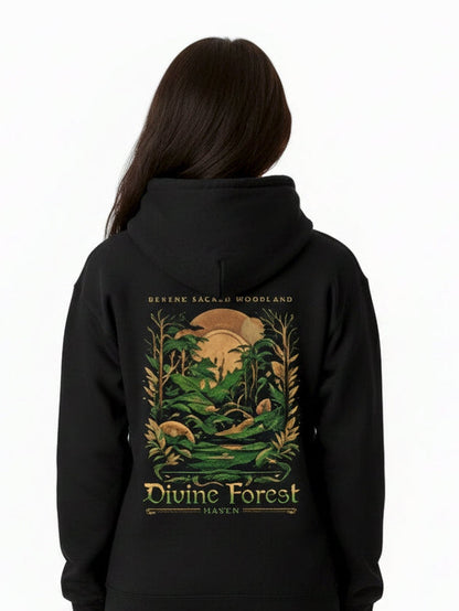 Elleezi Unisex Cotton Printed Hoodie