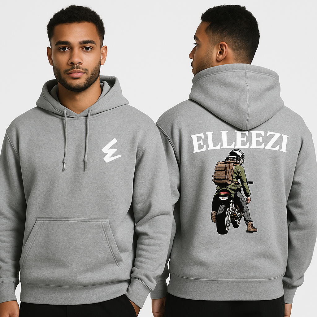 Unisex Cotton Printed Hoodie